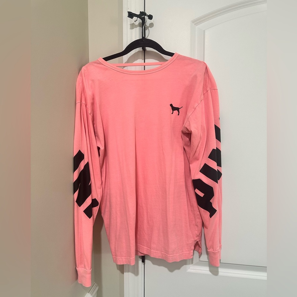 PINK Victoria's Secret long sleeve shirt low back top